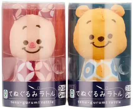 Eye Up Disney Plush Rattle Set of 2 6 x 5 x 10 см Винни-Пух Пятачок Желтый &