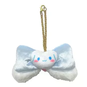 [Eye up] персонажи sanrio пушистая ленточная сумка-подвеска (корица)