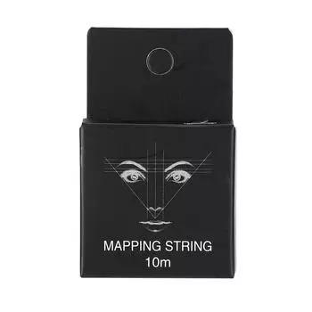 Картирование бровей Струна Микроблейдинг Предварительно окрашенная нить для картирования Татуировка Брови Маркер