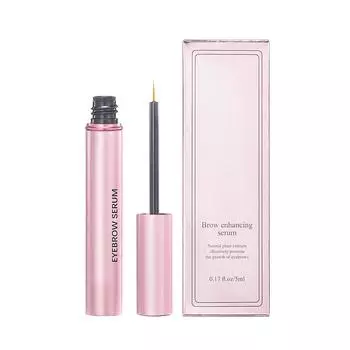 Eyebrow Serum Eyelash Serum Rose Gold Aluminum Tube Eyebrow Serum Thick And Long 5ml One Size