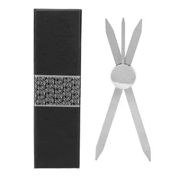 Eyebrow Stencil Ruler Stainless Steel 3 Point Positioning Eyebrow Makeup Ruler for Microblading