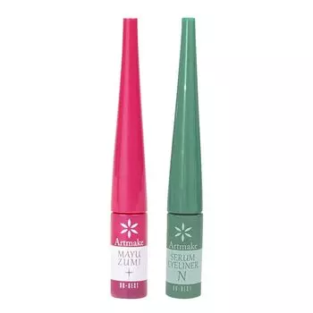 Eyebrow Sumi Plus Serum Eyeliner N Dark Brown Set &