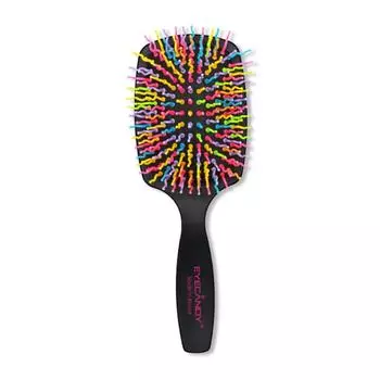 [EYECANDY] Rainbow Volume S Paddle Hair Brush (2 Types) 1EA Neo Pink