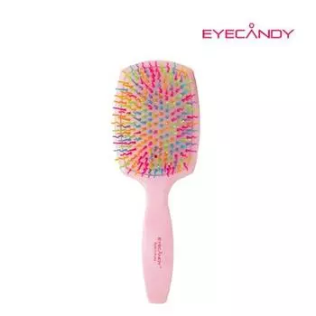 EYECANDY Volume S King Paddle Brush Neo Pink