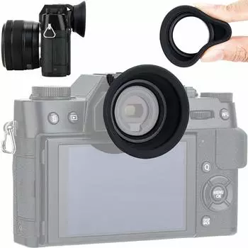 Eyecup Eyepiece Extended Type Fujifilm Fuji XT30 XT20 XT10 Compatible Hot Shoe Mount Viewfinder Protection X-T30II X-T30 X-T20 X-T10