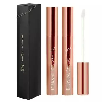 Eyelash Eternal Eyelash Сыворотка для ресниц Экзосома стволовых клеток человека Рейтинг популярности Сыворотка для ресниц Сделано в Японии Месяцы Набор из 2 [Интенсивный уход] 6 мл/2