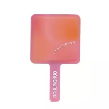 Eyelash Extension Handheld Mirror Vanity Mirror Portable Makeup Mirror Handheld Square Dressing Mirror Makeup Tool