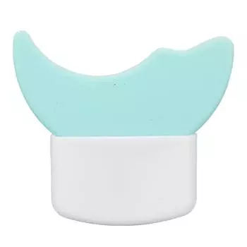 Eyelash Eyeline Guard Silicone Prevent Residue Resilient Two Curves Portable Mascara Applicator