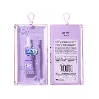 Eyelash Glue With Tweezers Set Waterproof Quick Dry Self Adhesive Not Irritating Eyelashes Extension Glues Eyes Makeup Cosmetic