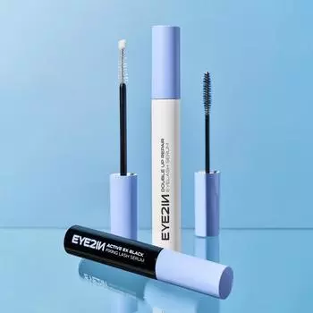 Eyelash Nutrient, Eyelash Serum 9g + Black Fixing Serum 7.5ml, 1 piece