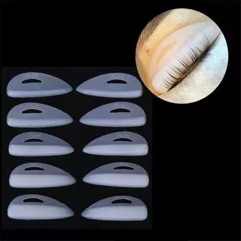 Изоляционная наклейка для посадки ресниц Силиконовая прокладка для глаз Силиконовая прокладка для завивки ресниц
