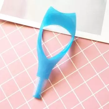 Инструменты для ресниц 3 в 1 Щит для макияжа Щипцы для завивки ресниц Расческа для завивки ресниц розовый