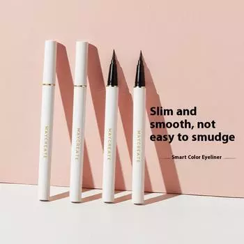 Eyeliner Liquid Pen Is Waterproof Durable and Does Not Stain Novice Quick Drying Eyeliner чёрный