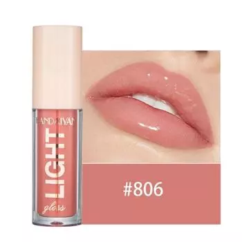 Eyeliner Mirror Moisturizing Pearl Lip Waterproof Long-lasting Natural Shine Nourishing Makeup Notice, 6.06, 1 piece
