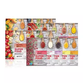 [EYENLIP] Маска Super Food 23мл * 10шт 17 Тип #Orange