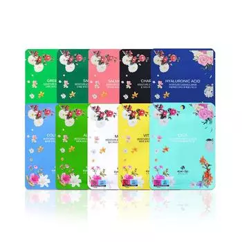 [EYENLIP] Увлажняющая маска с эссенцией 25мл 10 видов [10шт] #Salmon Oil