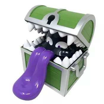 Eyes light up when you put a coin in Dragon Quest AM Piggy Bank Mimic Hungry Box 16cm Official Goods Light-up & Approx. (Mimic)