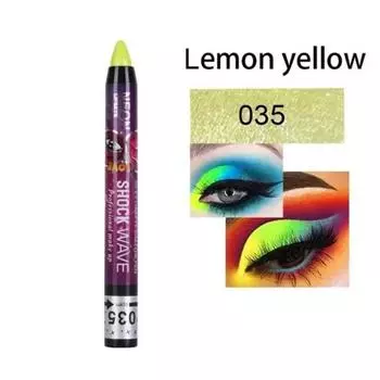 Eyeshadow 2in 1 Waterproof Eyeshadow Pen Smudge-Free Stick Lip Makeup Glitter Shimmer Long-Lasting Lipstick, 32 035, 1 Piece