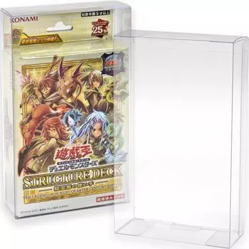 EYESRAIL Boxx Guardian Официальная карточная игра Жесткий загрузчик Защита от ультрафиолета Отечественное производство Коллекция Прозрачный футляр для хранения Структура Yu-Gi-Oh ([5