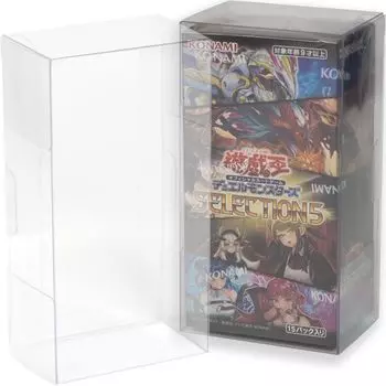 EYESRAIL Boxx Guardian Официальный карточный игровой жесткий загрузчик Защита от ультрафиолета Отечественное производство Коллекция Прозрачный футляр для хранения Half Yu-Gi-Oh ([10