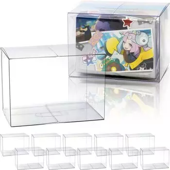 EYESRAIL Boxx Guardian Pokemon Card BOX Loader Защита от ультрафиолета Сделано в Японии Коллекция Прозрачный футляр для хранения (Ящик для палубы, [10 предметов] горизонтальный)
