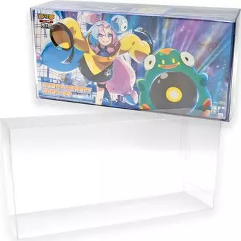 EYESRAIL Boxx Guardian Pokemon Card BOX Loader Защита от ультрафиолета Отечественное производство Коллекция Прозрачный футляр для хранения Версия Nanjamo Shiny Treasure