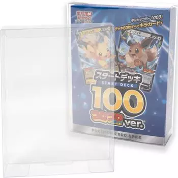 EYESRAIL Boxx Guardian Pokemon Card BOX Loader UV Protection Made in Japan Collection Прозрачный футляр для хранения колоды 100 CoroCoro Comics (Стартовая версия, [3