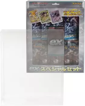 EYESRAIL Boxx Guardian Pokemon Card BOX Loader Защита от ультрафиолета Прозрачный футляр для хранения от отечественного производства (ex Set, [1 шт.])