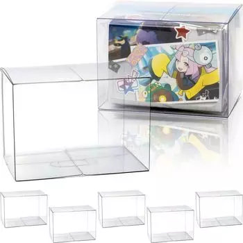 EYESRAIL Boxx Guardian Pokemon Card BOX Loader Защита от ультрафиолета Сделано в Японии Коллекция Прозрачный футляр для хранения (Ящик для палубы, [5 частей] горизонтальный)