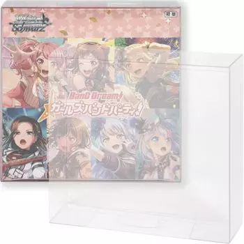 EYESRAIL Boxx Guardian Weiss Schwarz BOX Жесткий загрузчик Защита от ультрафиолета Отечественное производство Коллекция Прозрачный футляр для хранения Booster Pack ([4 части]