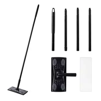 Eyliden Floor Wiper Body Flooring Body Wiper Flooring Wiper Wiper Floor Black Floor Mop Mop Инструменты для уборки пола Floor Wiper Body Joint Type Cleaning чёрный