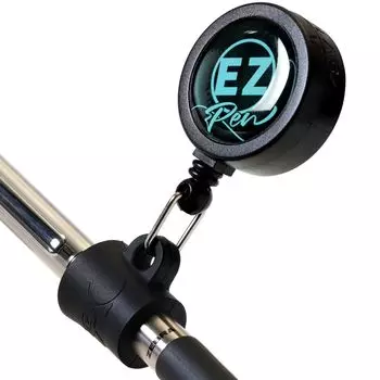 EZ PEN выдвижная ручка-катушка для профессиональных строителей: медсестер, учителей, официанток, плотников, рабочих, подрядчиков, (синий) синий