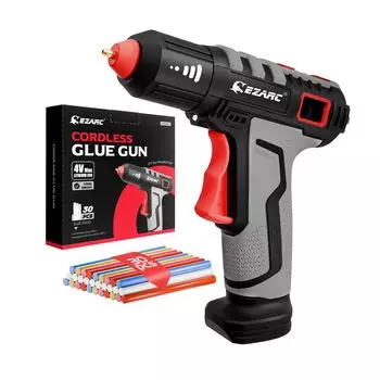 EZARC Glue 15 Second Rapid High Temperature Wireless Rechargeable Glue Оснащен функцией предварительного нагрева 30 Glue Hot For DIY Use Gun, Heating, Gun, Lamp, Sticks,