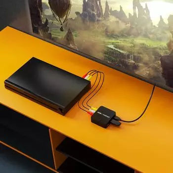 ezcap181P AV-рекордер, блок видеозахвата, блок аудио-видеозаписи, AV-вход HD-выход, аудиовыход, чёрный