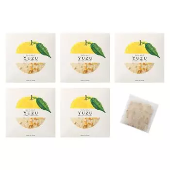 Ежедневная ароматическая соль для ванны YUZU Peel из префектуры Коти, 5 упаковок, сделано в Японии, юдзу-юдзу, цитрусовая соль для ванны Setouchi, теплая ванна, увлажняющий уход за кожей
