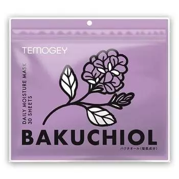 Ежедневная увлажняющая маска TEMOGEY Bakuchiol 30 штук ЕЖЕДНЕВНАЯ УВЛАЖНЯЮЩАЯ МАСКА Bakuchiol