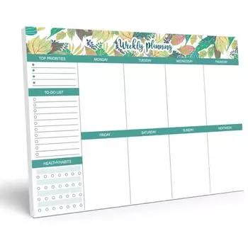 Ежедневник, Планировщик списка дел - Премиум-блокнот Focus List One Size