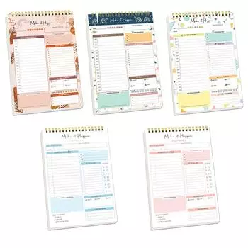 Ежедневник, Планировщик списка дел - Премиум-блокнот Focus List One Size