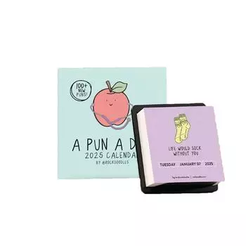 Ежедневные цитаты Календарь рабочего стола Календарь рабочего стола 2025 Календарь Интересный календарь One Size