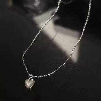 Ежедневные плюсы ожерелье-цепочка на ключицу с любовью для девушки Pure Desire Simple Cold Style