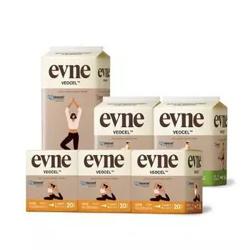 Ежедневные прокладки Evene Bio T 20 шт., корейские женские товары