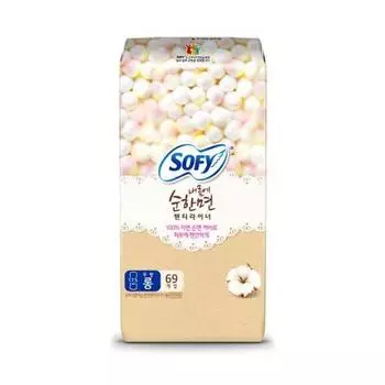 Ежедневные прокладки Sophie из мягкого хлопка, длинные 69P/ обычные 84P, 2 типа, выберите 1 Mild cotton liner regular 84p