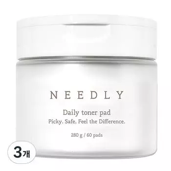 Ежедневные тонизирующие подушечки Needly 280 г, 60 шт., 3 шт.