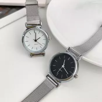 Ежедневные женские металлические наручные часы Blue City Someday с сетчатым ремешком