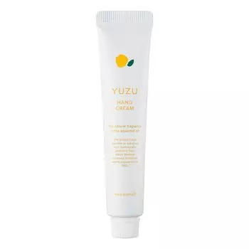 Ежедневный ароматный крем для рук YUZU Hand Cream Mini Сделано в Японии Yuzu Yuzu Citrus Увлажняющий уход за руками Подарок (20g)