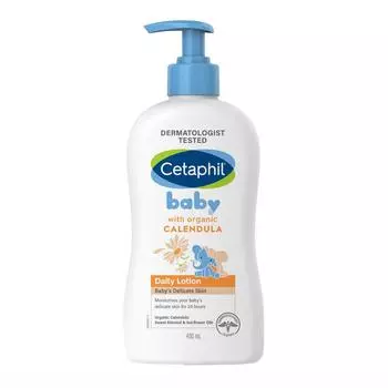 Ежедневный лосьон для детской нежной кожи с органической Календулой (400 мл), Daily Lotion Baby s Delicate Skin with Organic Calendula, Cetaphil