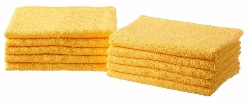 Ежедневный набор из 10 полотенец для лица, сделано в Японии, полотенце Senshu 33 x оранжевого цвета (приблизительно. 90см)