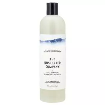 Ежедневный шампунь, Для тонких и волнистых волос, Без отдушек, 500 мл (16,9 жидких унций)