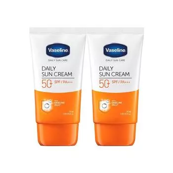 Ежедневный солнцезащитный крем Vaseline SPF50+ PA+++, 50 мл, 2 шт.