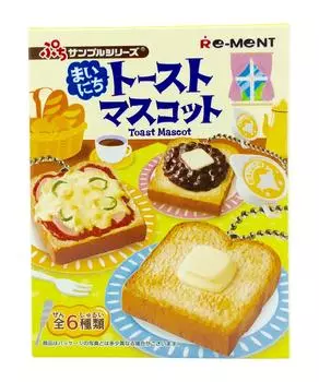 Ежедневный тост талисман 6 штук конфеты игрушка/жвачка (Маленький образец)